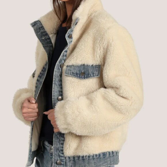 Dylan - Sawyer Shearling Jacket - SMALL - Picture 1 of 3